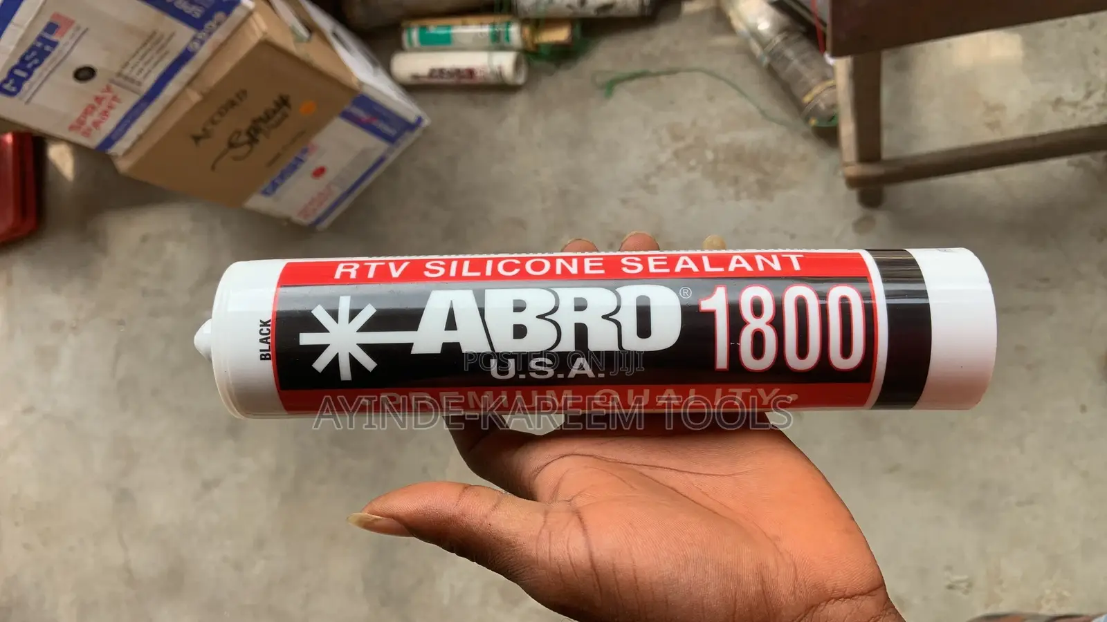 RTV Silicone Sealant (Abro 1800)