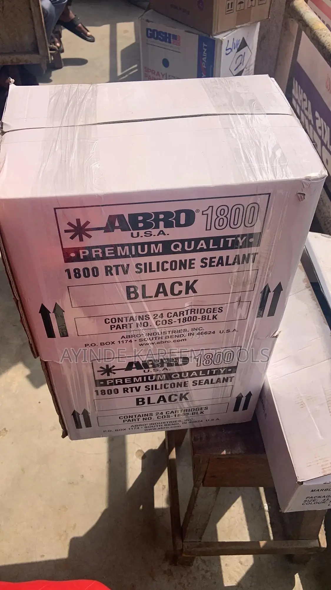 RTV Silicone Sealant (Abro 1800)