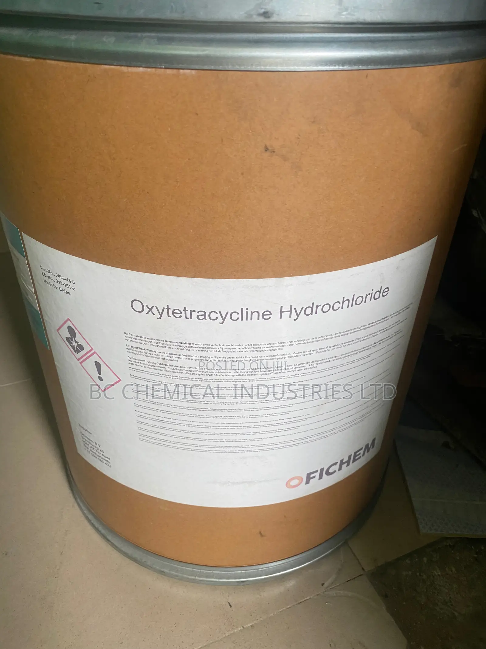 Oxytetracycline Hydrochloride,HCL,BP