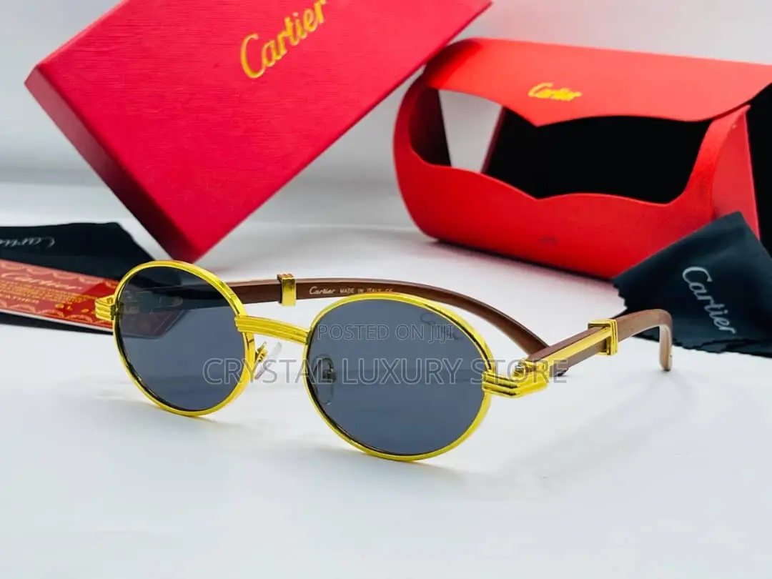 Cartier Quality Luxury Unisex Sunglasses