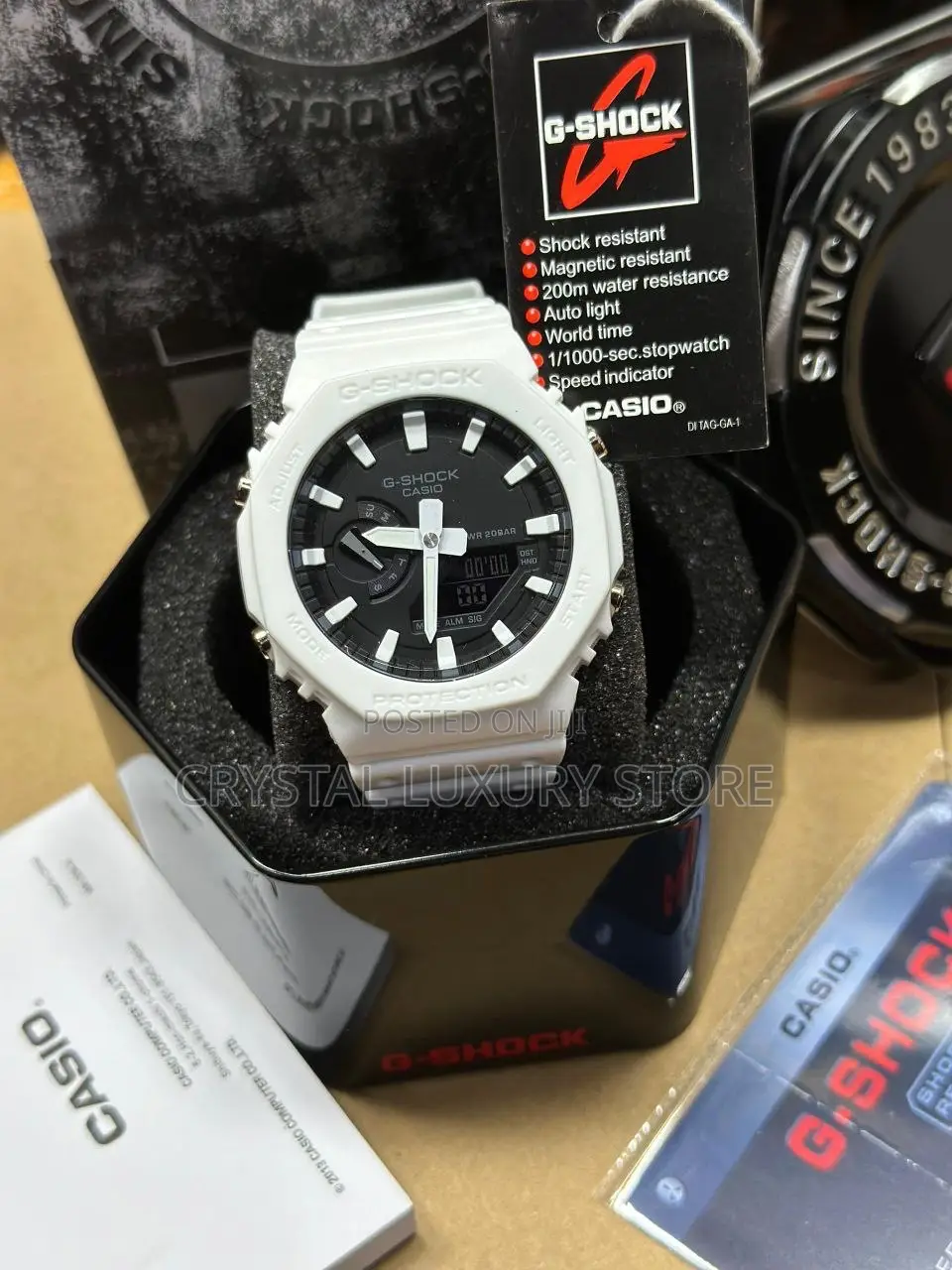 G-Shock Casio Quality Luxury Men Rubber Strap Wristwatch