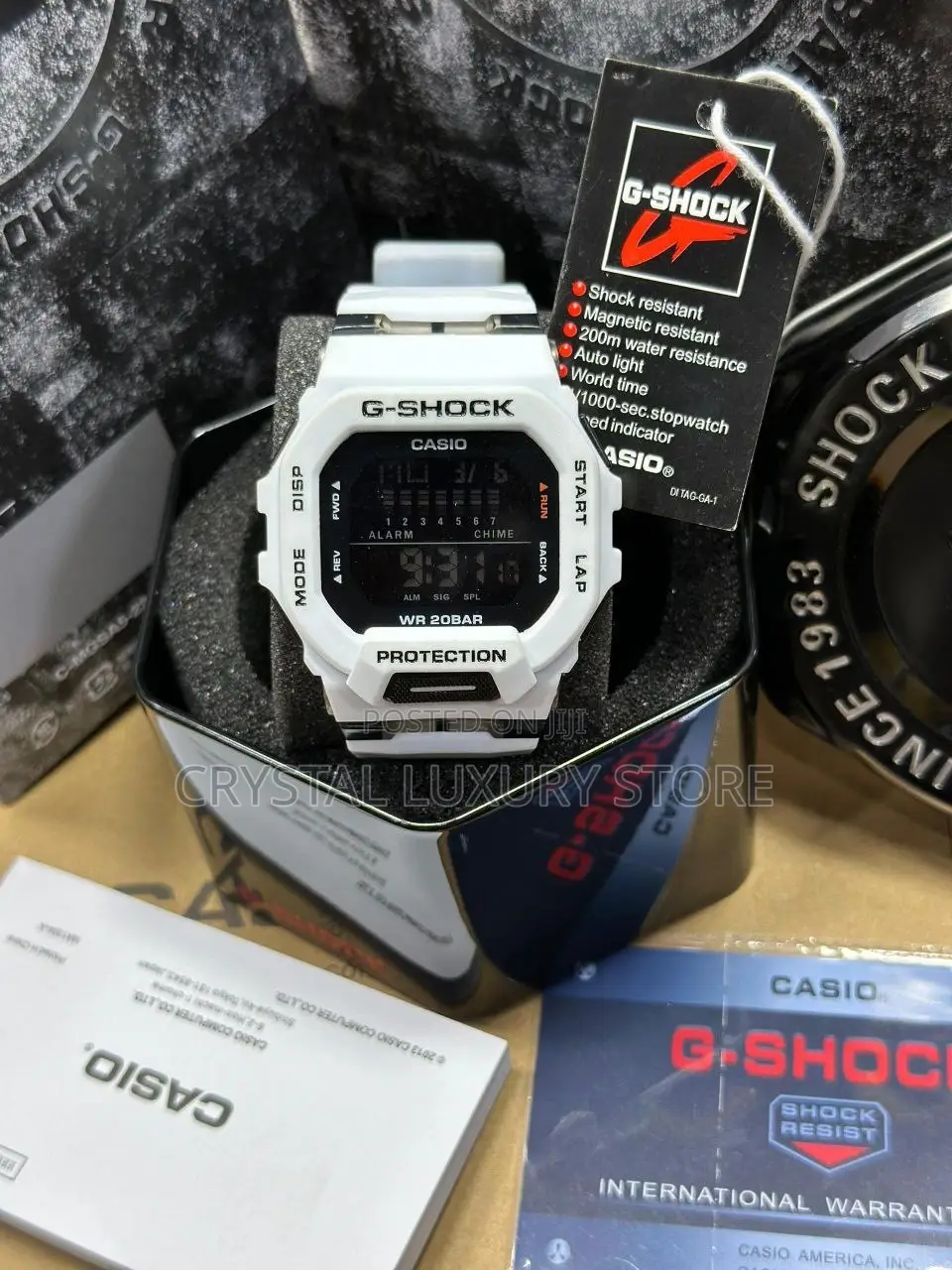 G-Shock Casio Quality Luxury Men Rubber Strap Wristwatch
