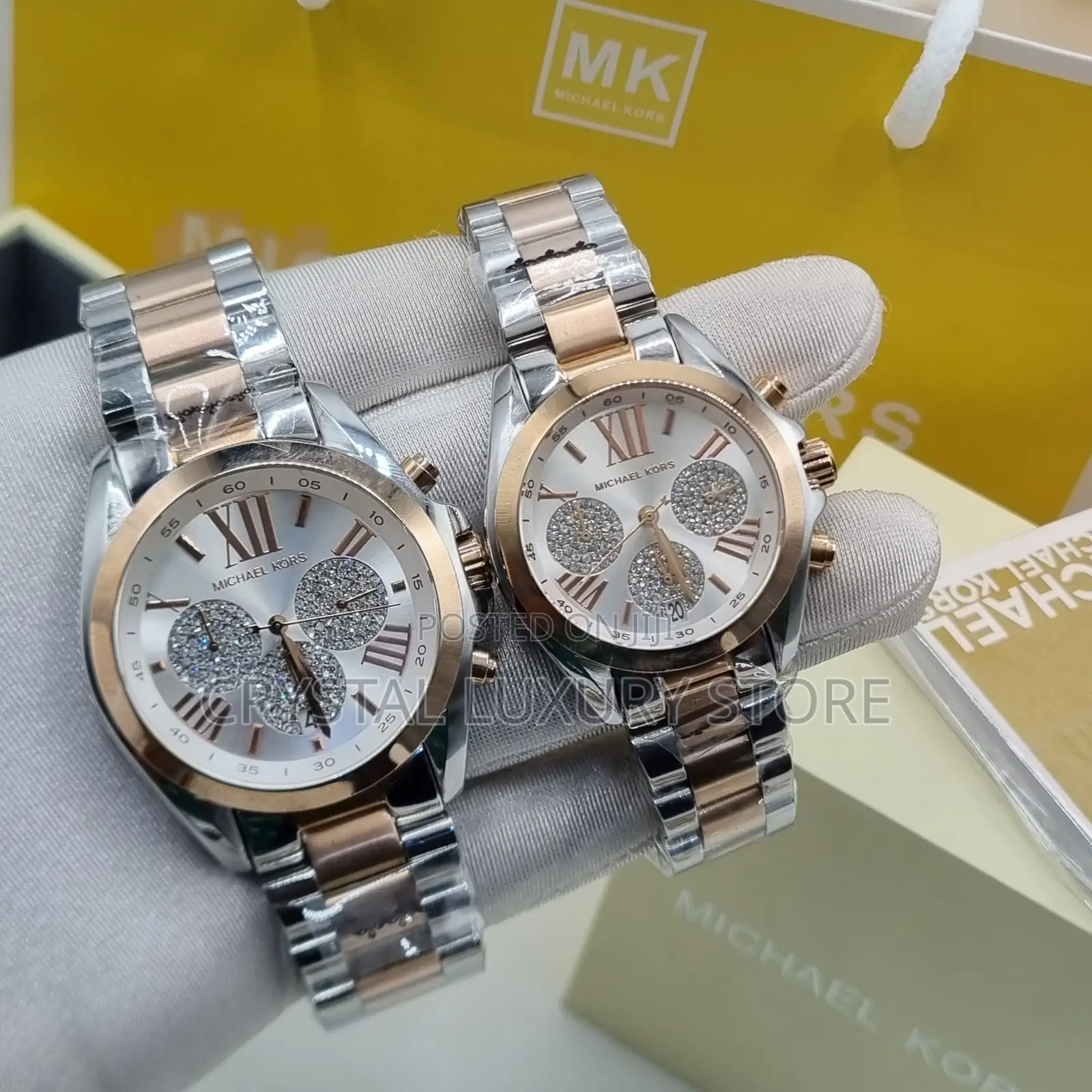 Michael Kors Quality Men Chain Strap Wristwatch