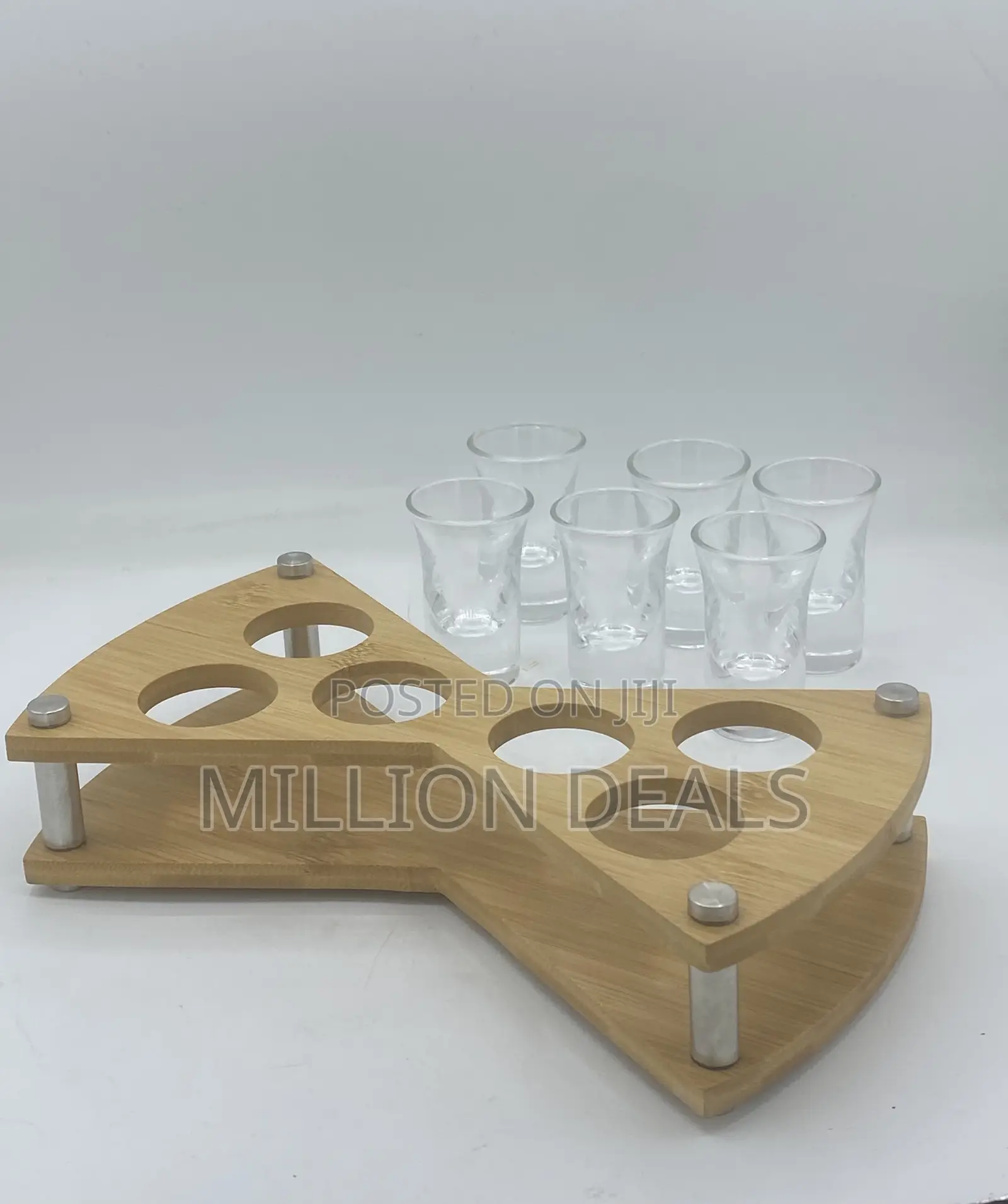 Classic Unique Tequila Rack N 6 Pieces Glass Cup
