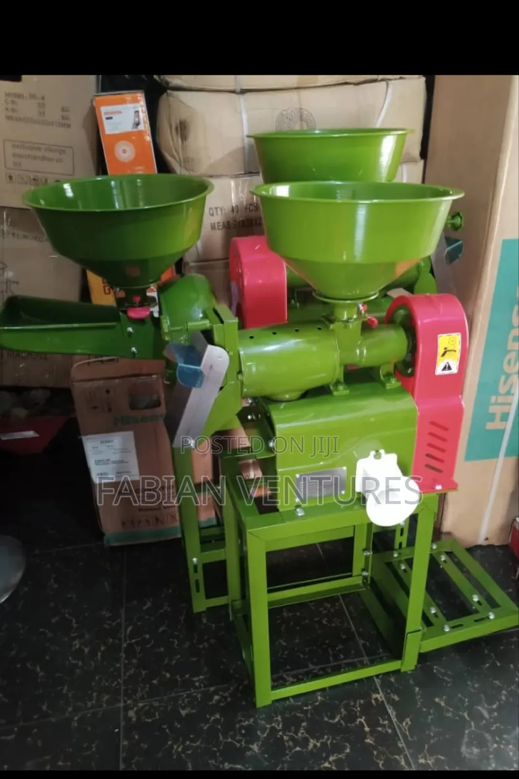 Double Rice Milling Machine