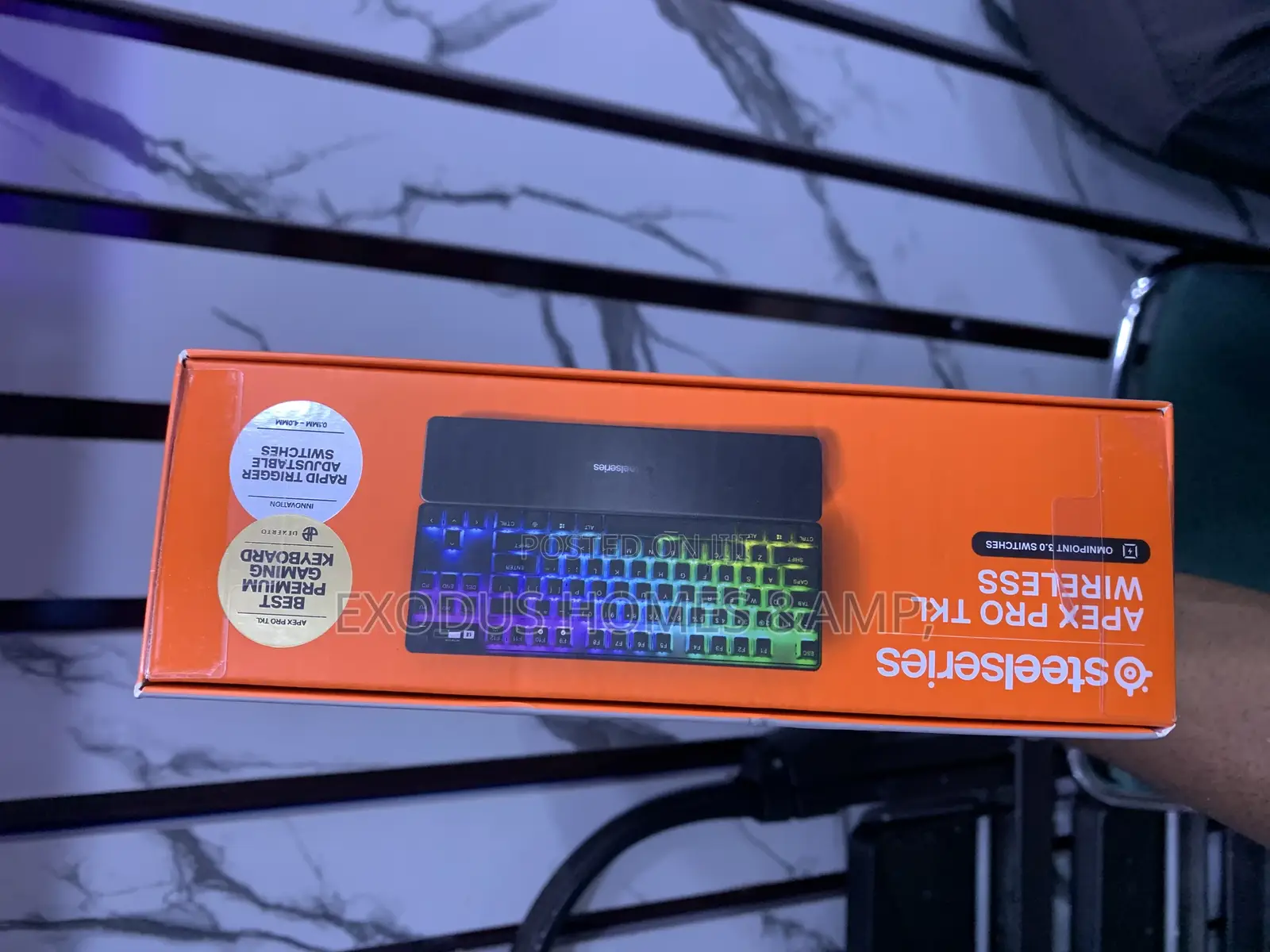 Steelseries Apex Pro TKL Wireless Hypermagnetic Switches