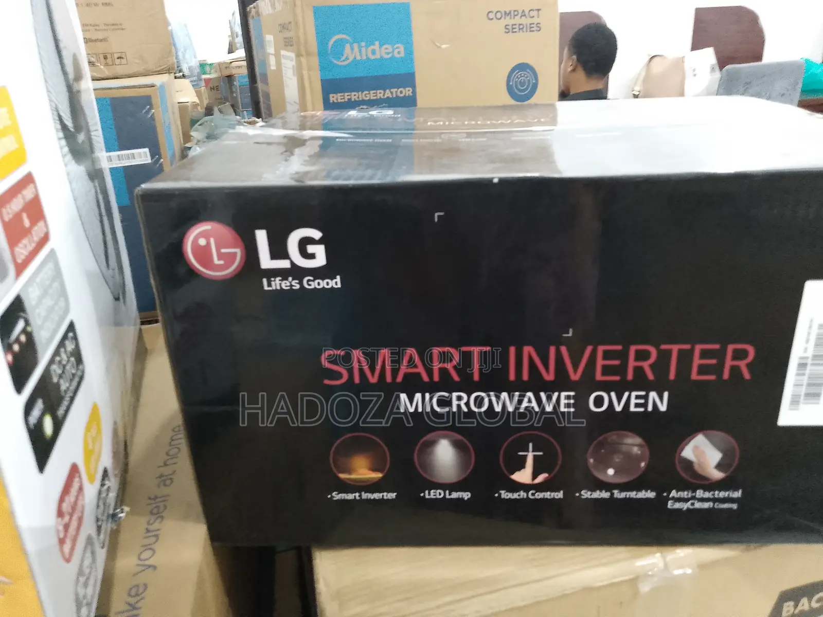 New Standard LG Smart Microwave Oven Ms2535gis