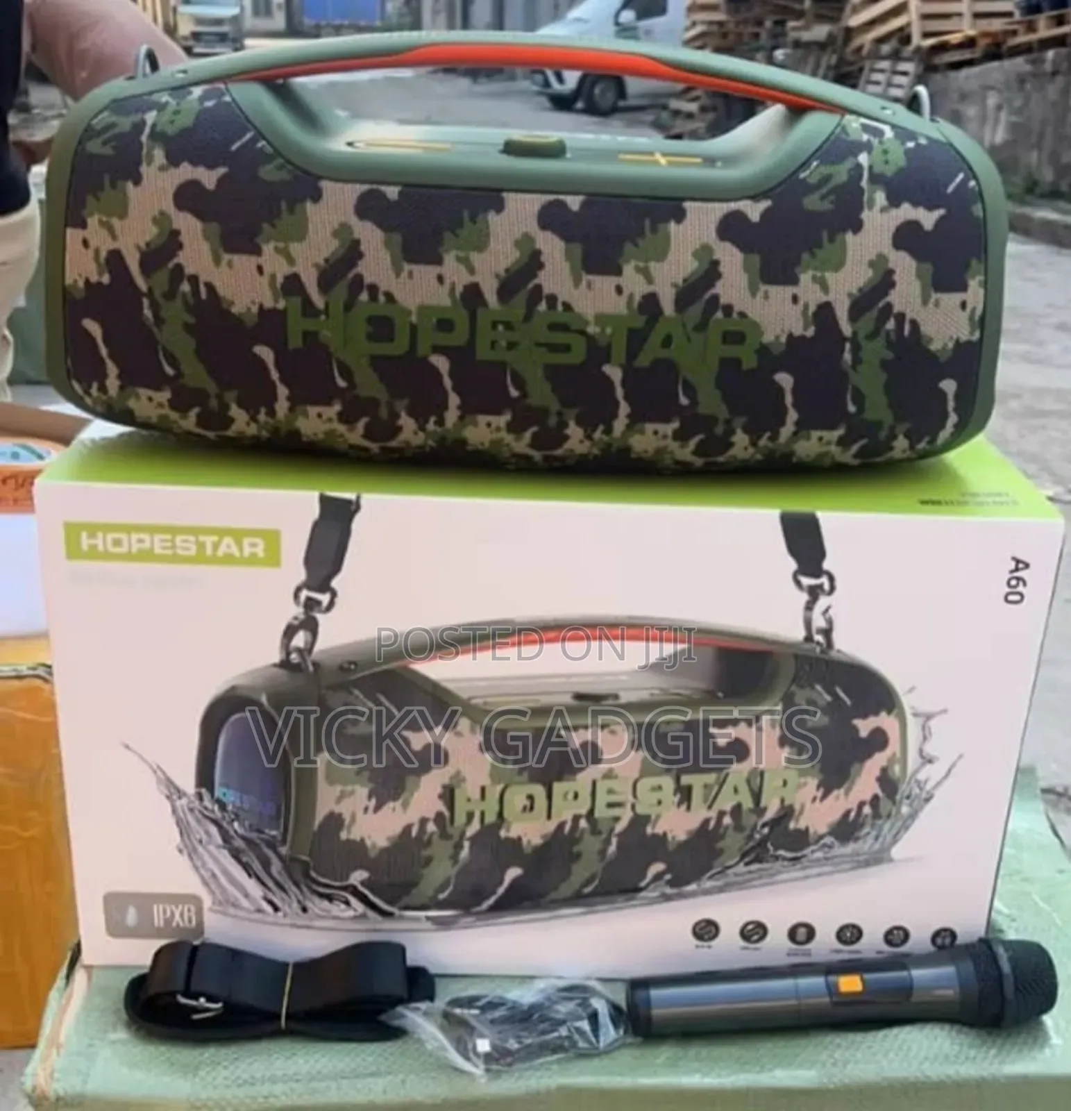 Hopestar A60 Wireless Speaker 18,000mah Battery Capacity