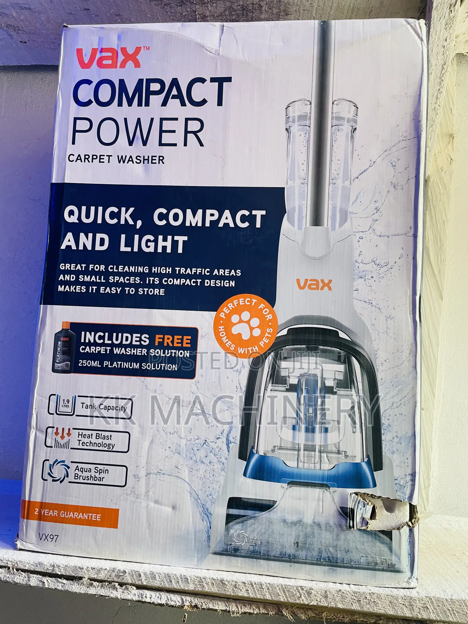 Original Vax Compact Power Carpet Washer and Vacuum Cleaner