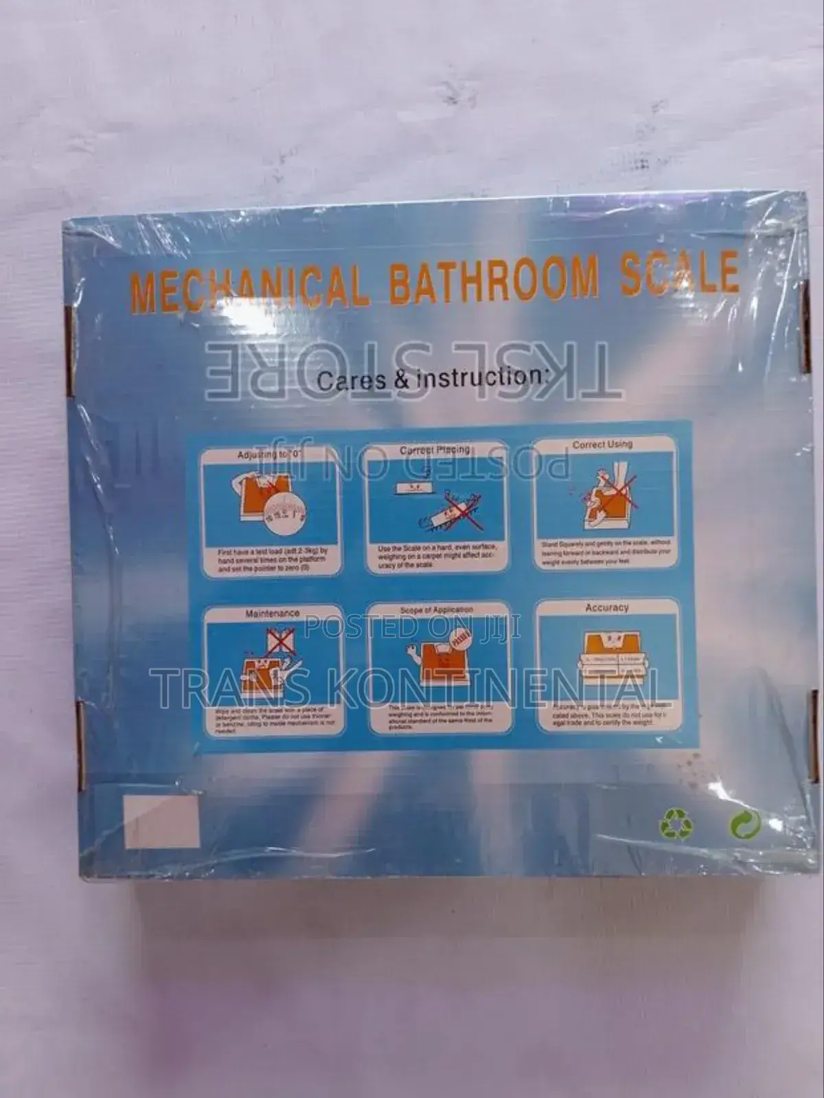 Kinlee Mechanical Bathroom Scales 120kg