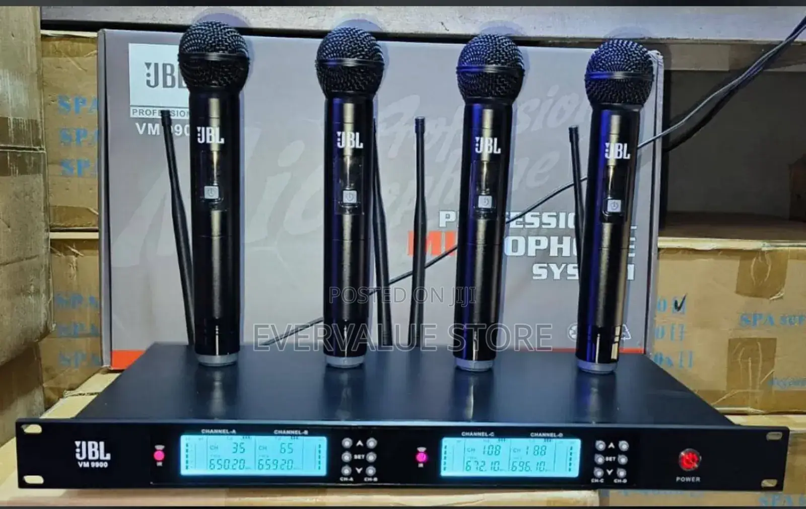 JBL VM-9900 4 in 1professional Wireless Microphone