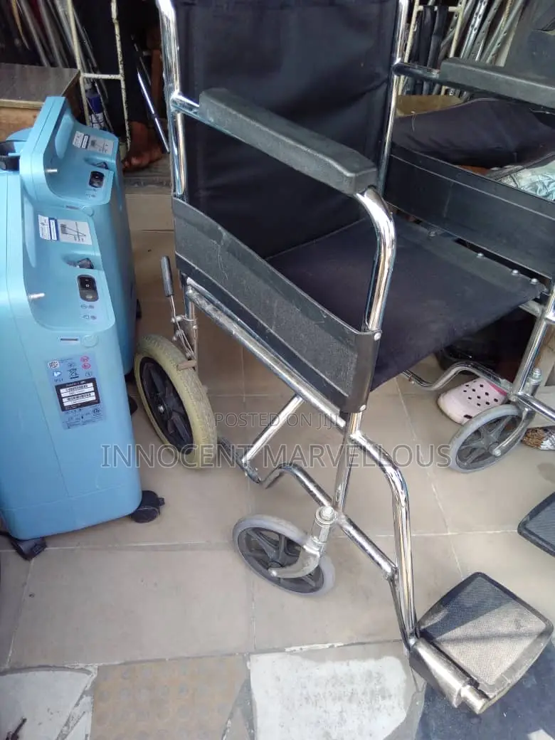 Stainless Pushing Wheelchair