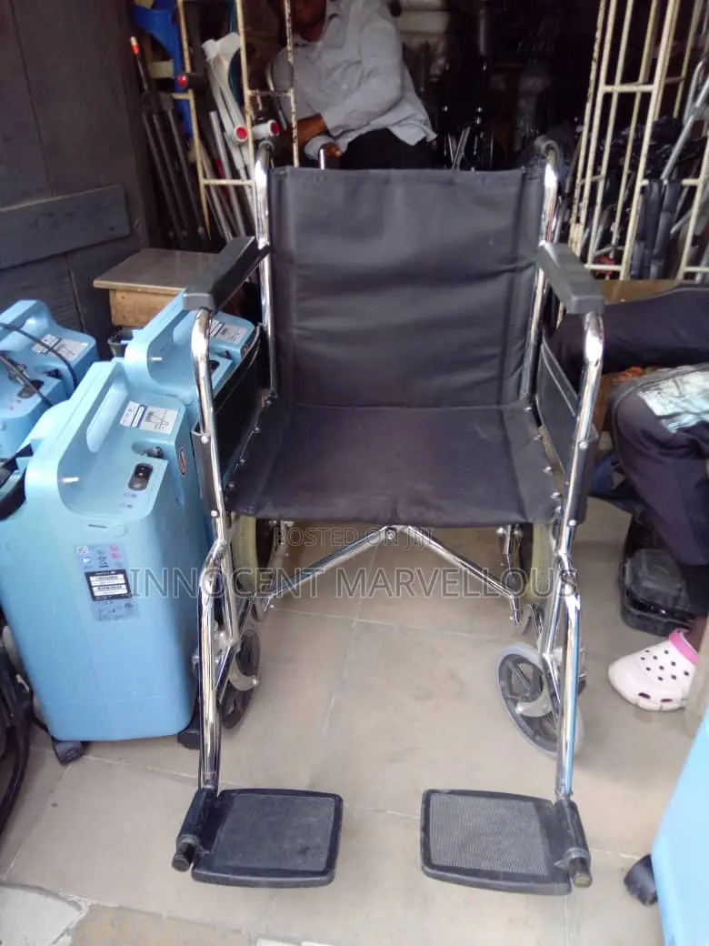 Stainless Pushing Wheelchair