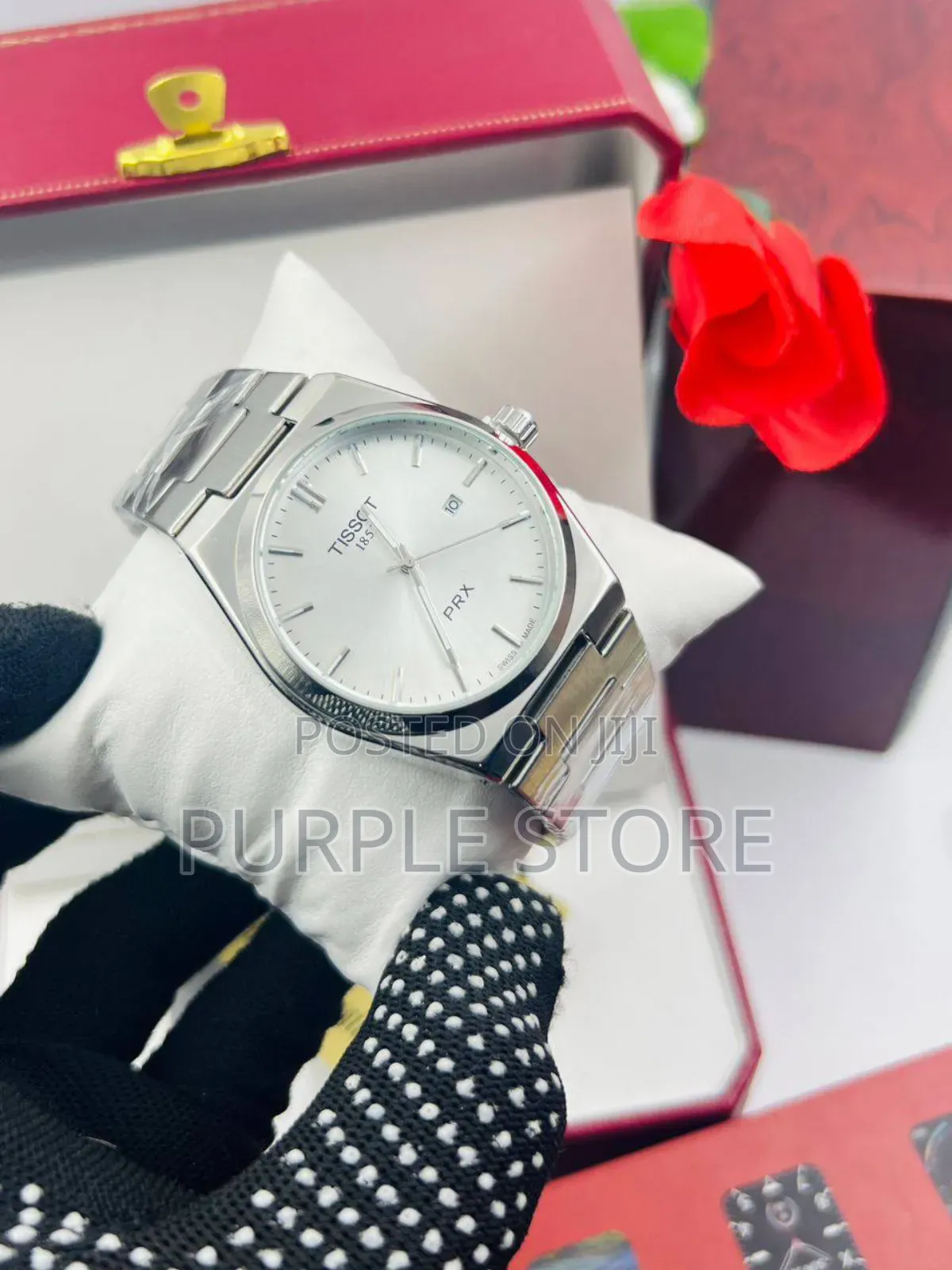 Tissot PRX-Silver-Wristwatches
