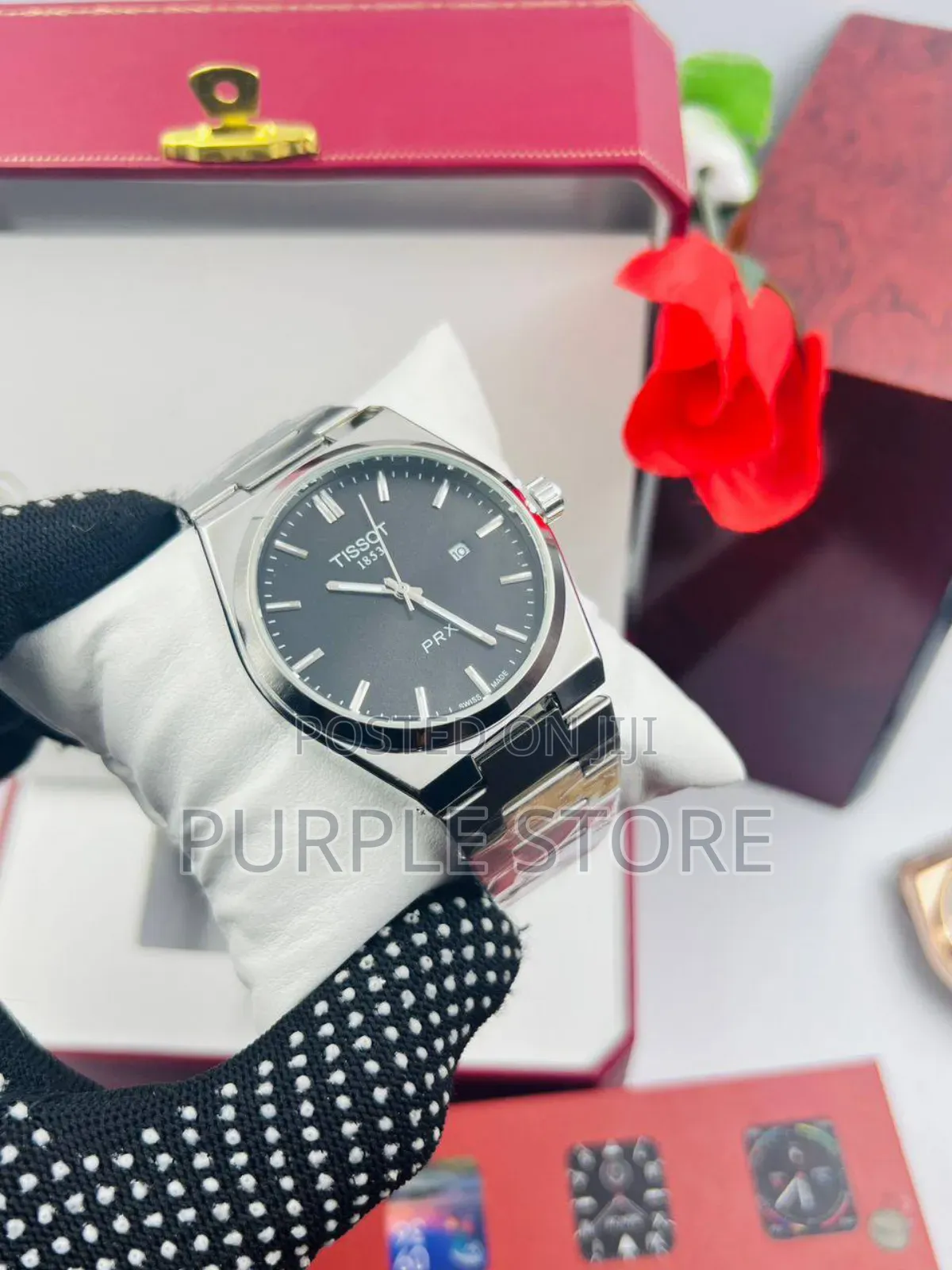 Tissot PRX-Silver-Wristwatches