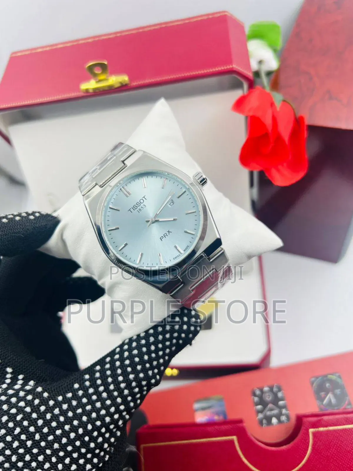 Tissot PRX-Silver-Wristwatches