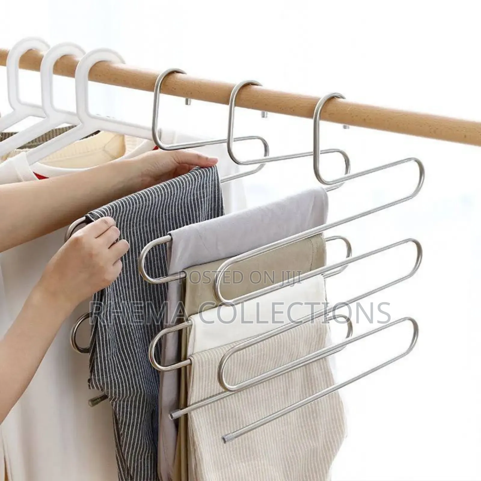 5 Layers Multi-Functional Steel Clothes Hanger