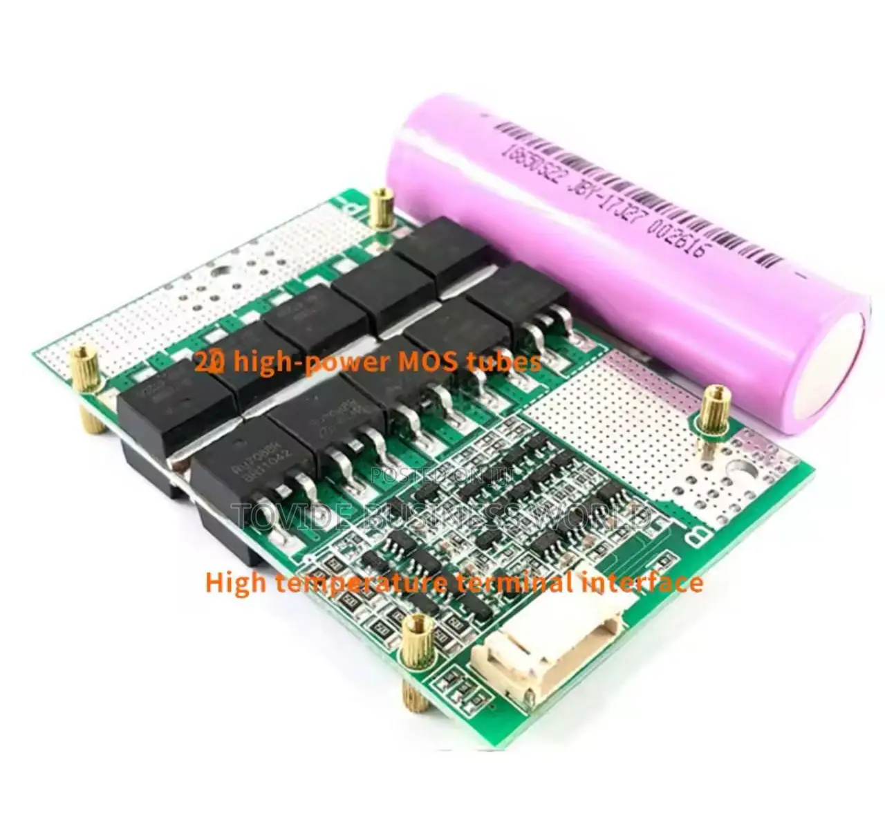 3s 100a Bms For 4.2v Lithium-ion With Double Heat Sink