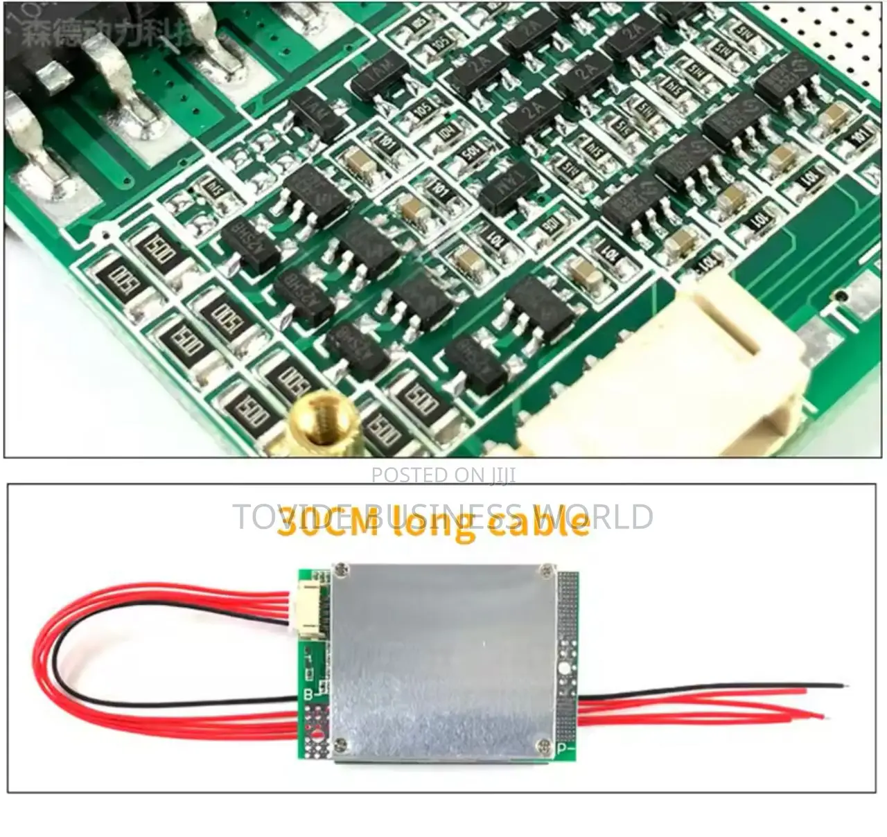 3s 100a Bms For 4.2v Lithium-ion With Double Heat Sink