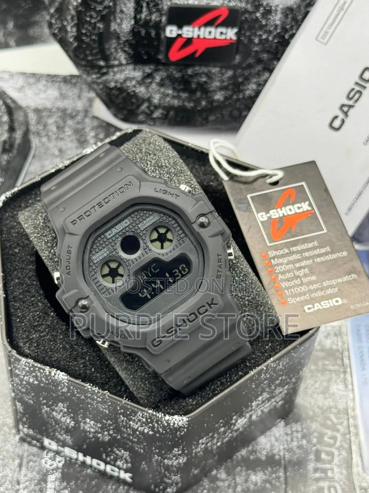Gshock Dw 5900 Digital-Water-Resistant Quality Watch