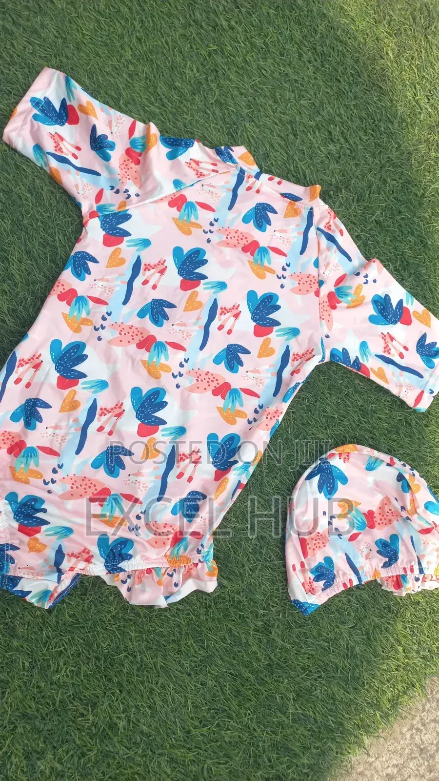 Swim Suite With Cap