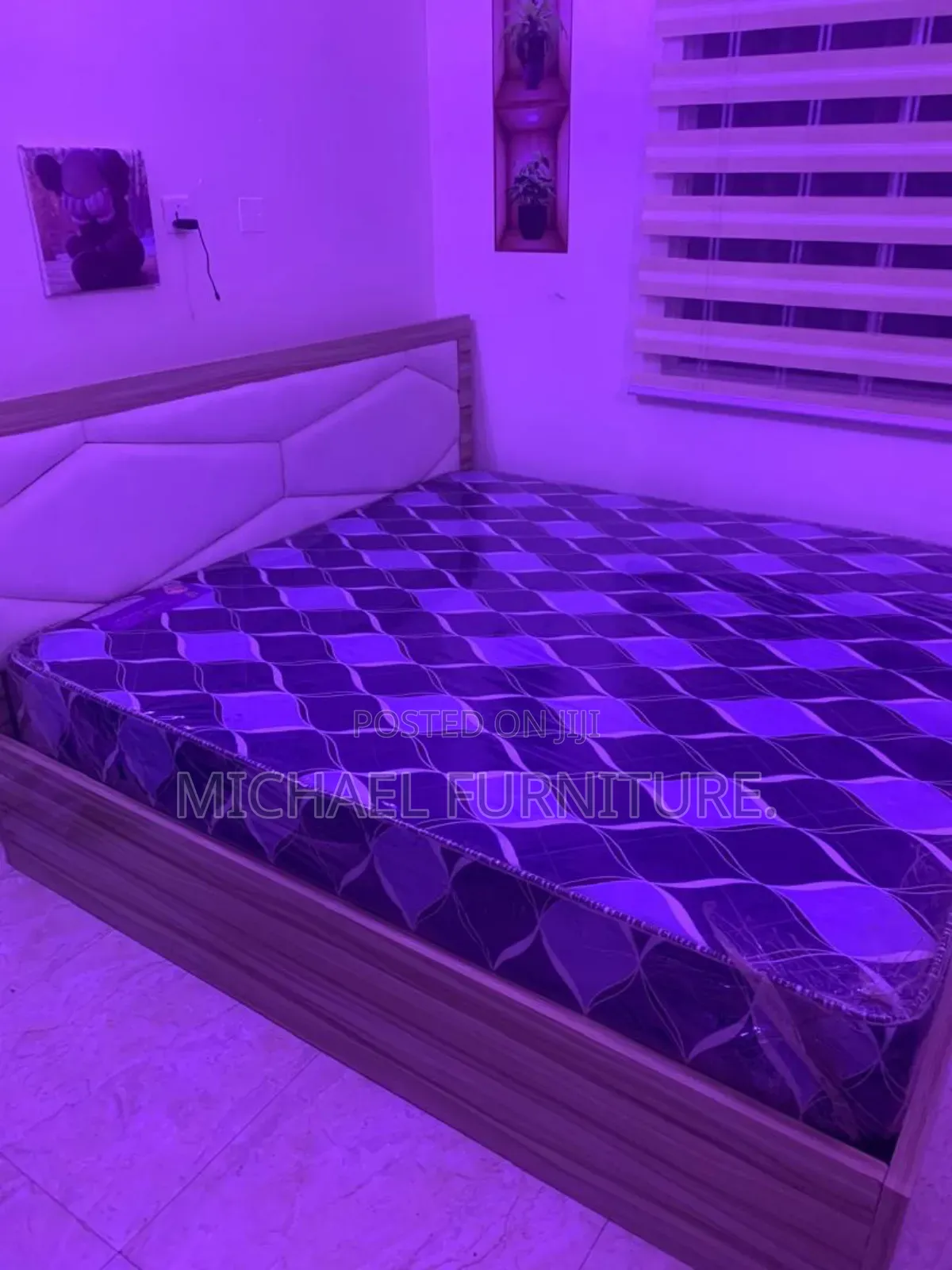 6*6 Bedframe Strong and Neat Just for Ur Bedroom