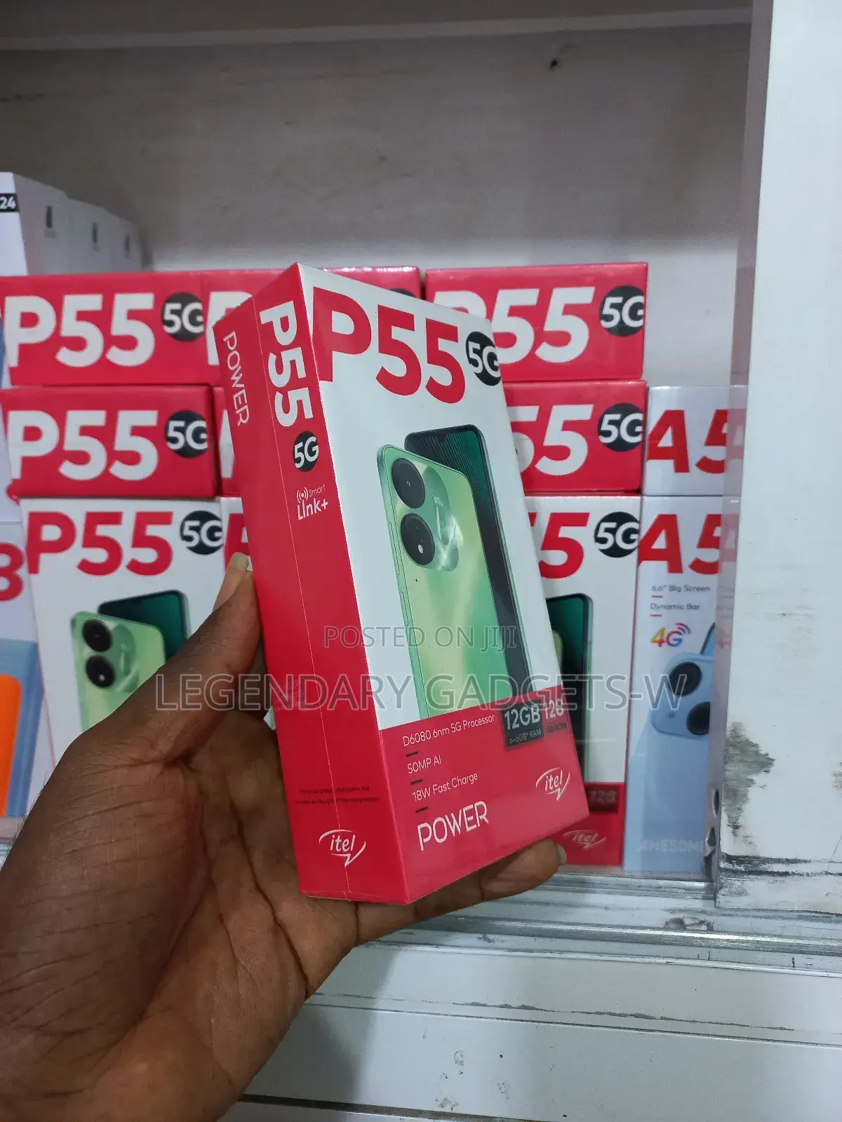 New Itel P55 5G 128 GB