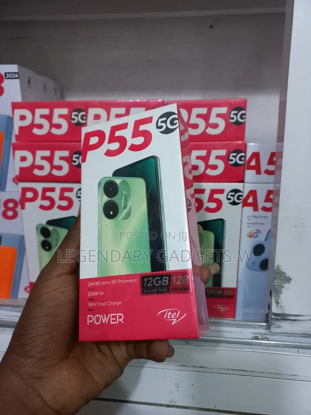 New Itel P55 5G 128 GB