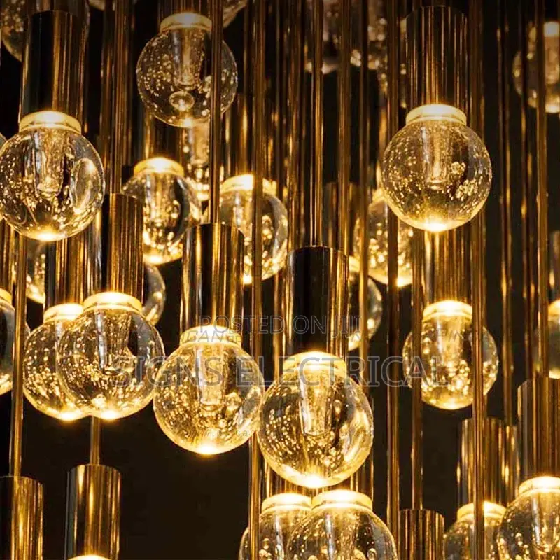 Modern Long Staircase Chandelier for Living Room