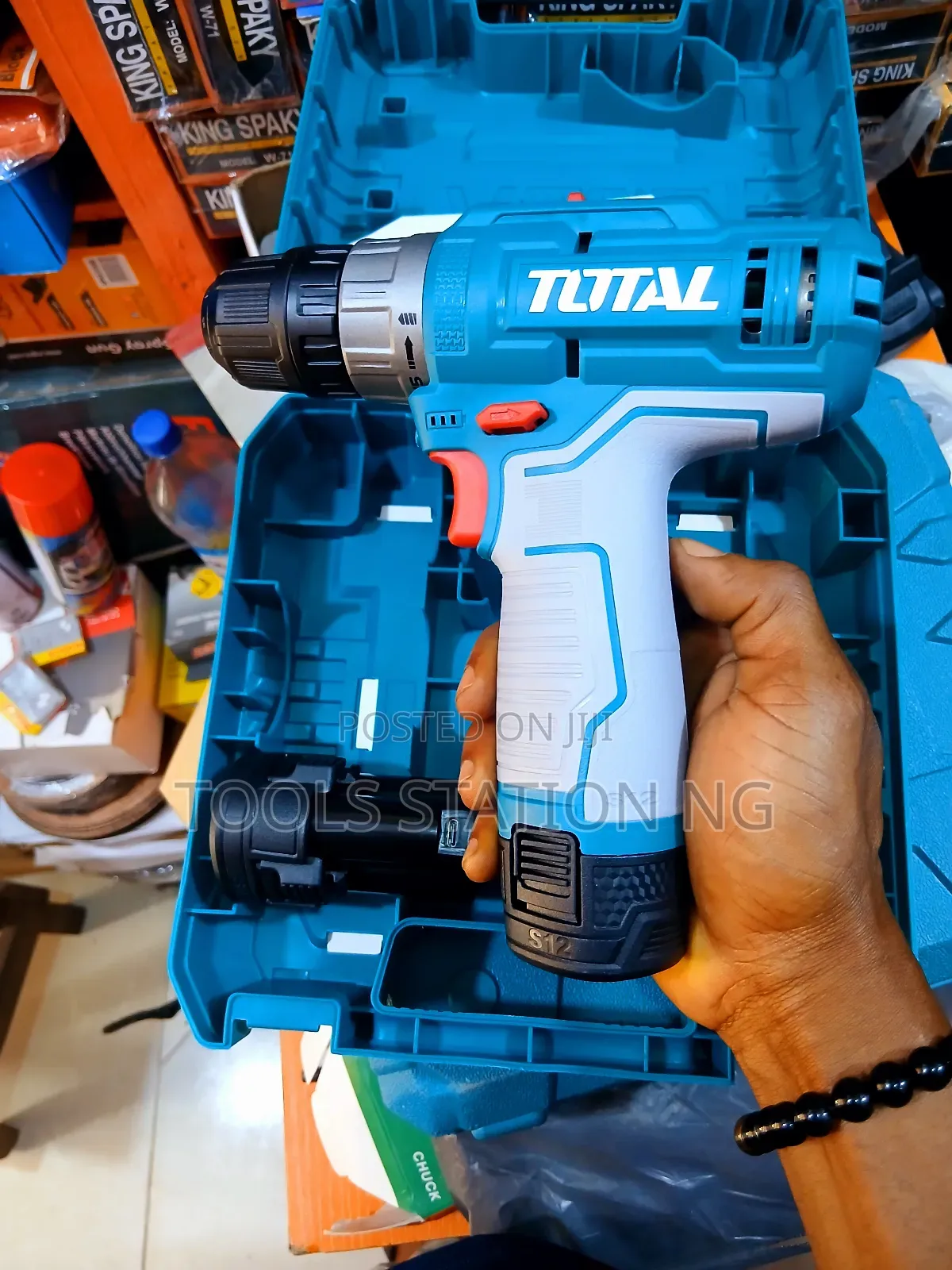 Cordless 12V Drill Machine. With Type C Charging Port