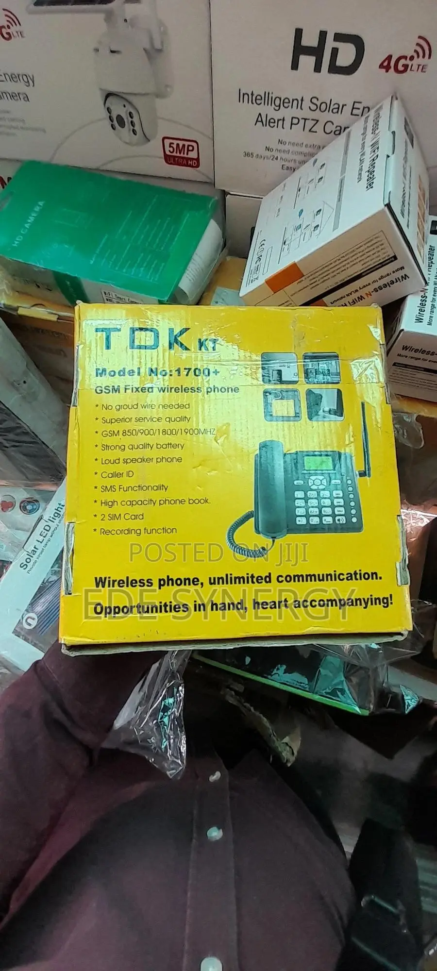 Clear Frequency Wireless Phone for Home and Offices