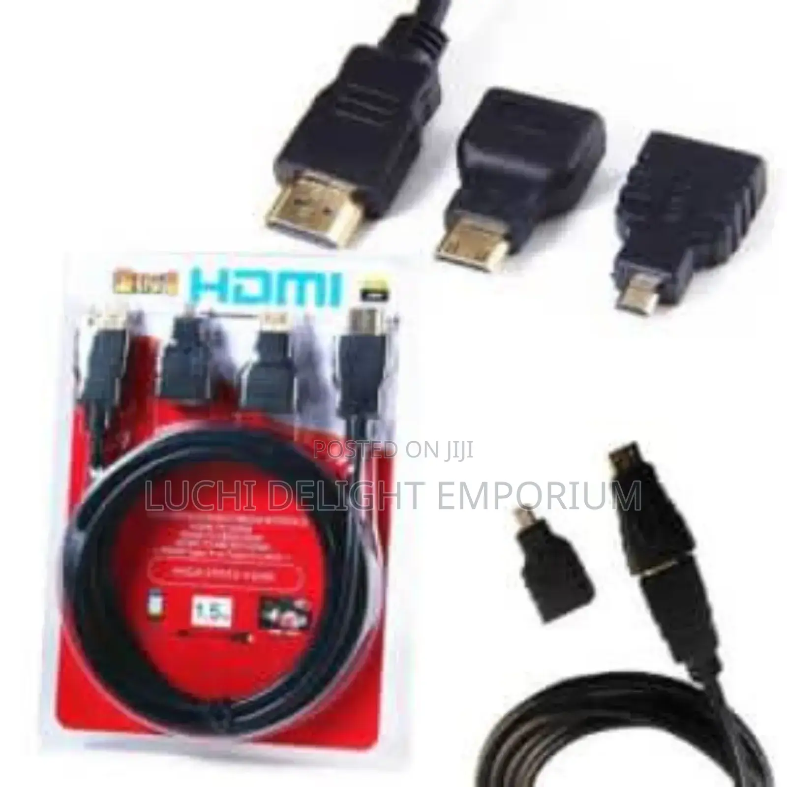 Full Hd 3 in 1 Hdmi Mini Cable Micro Hdmi Cable