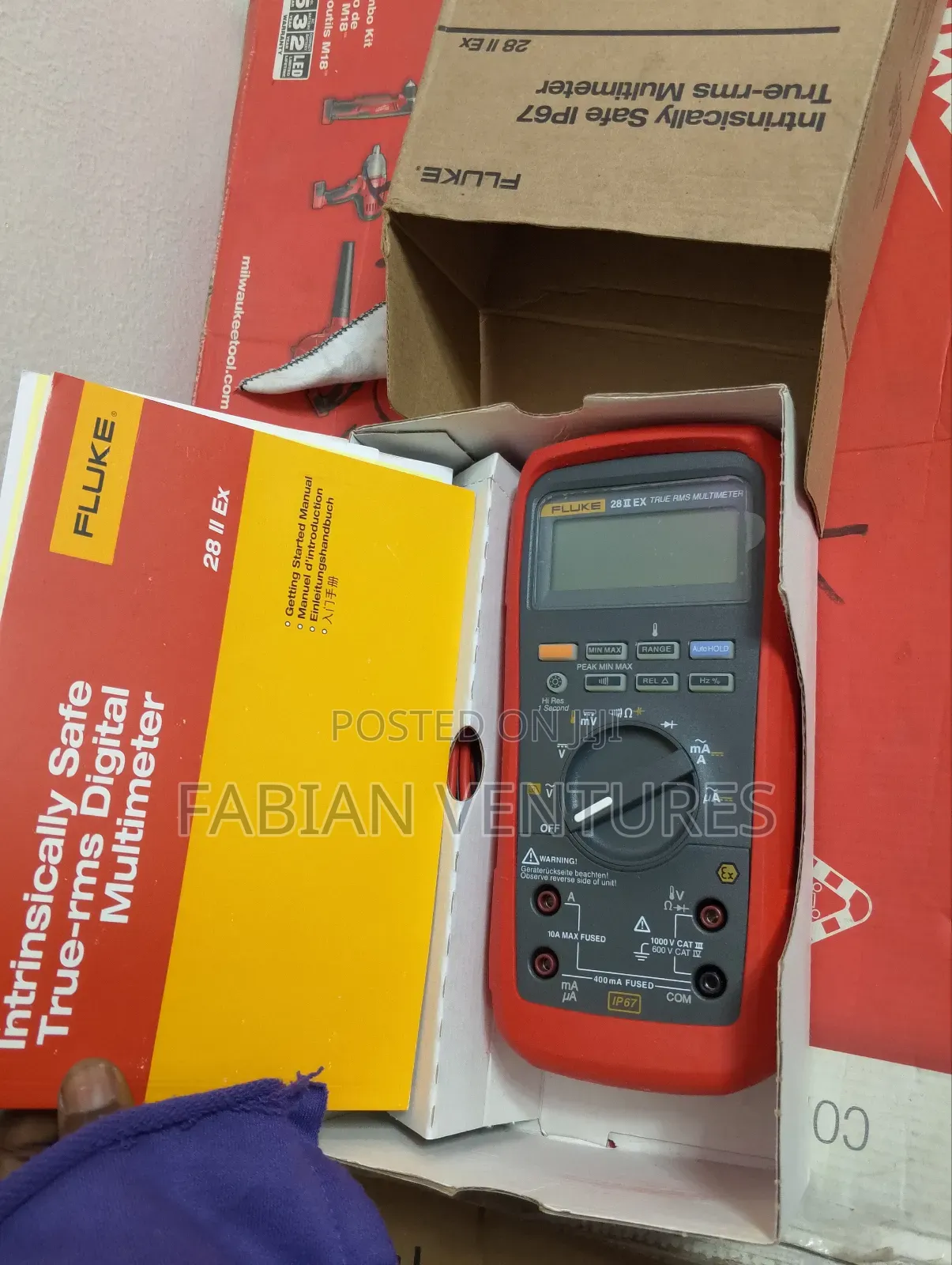 Intrinsically Safe IP67 True -rms Multimeter 28 Ll EX