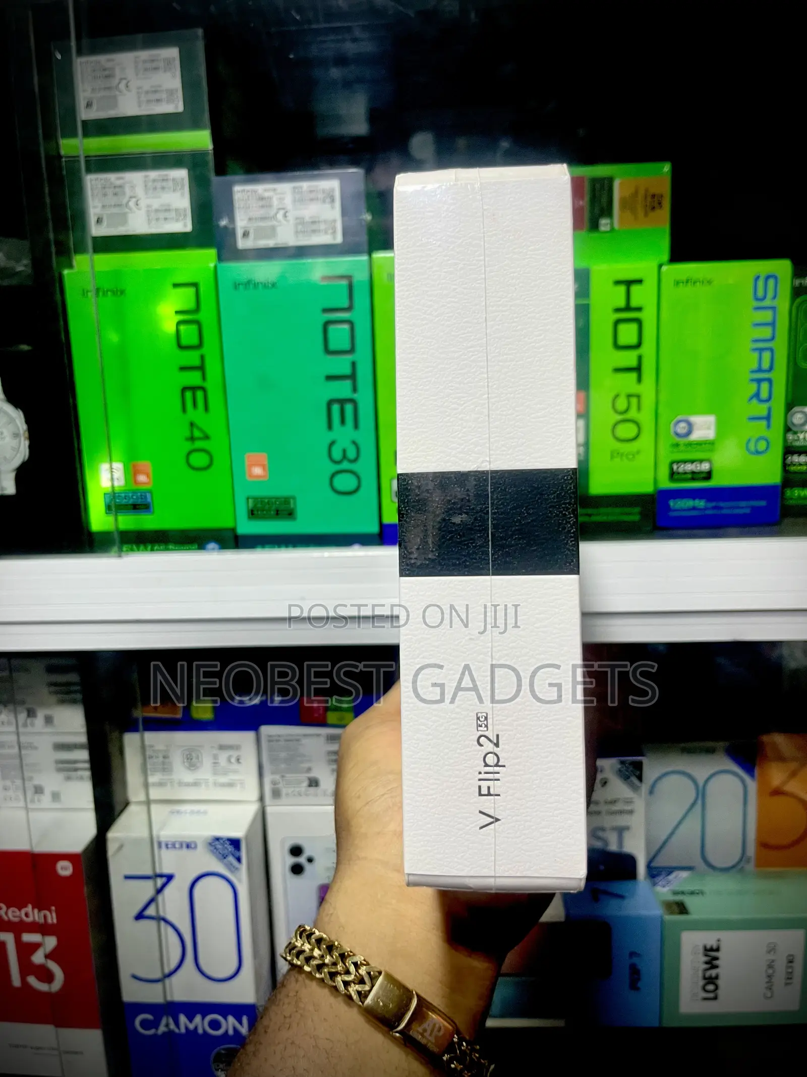 New Tecno Phantom V Flip2 5G 256 GB Green