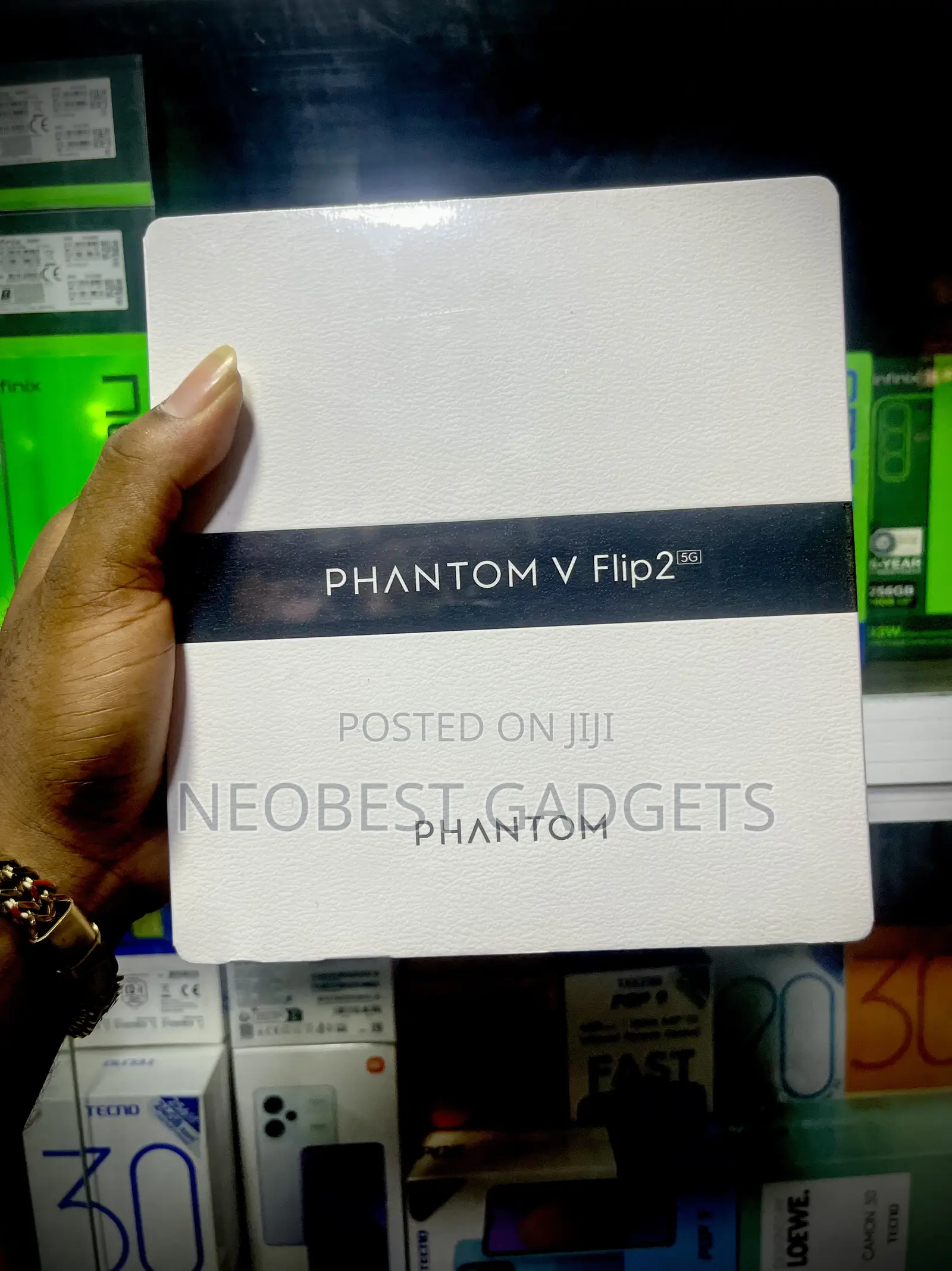New Tecno Phantom V Flip2 5G 256 GB Green
