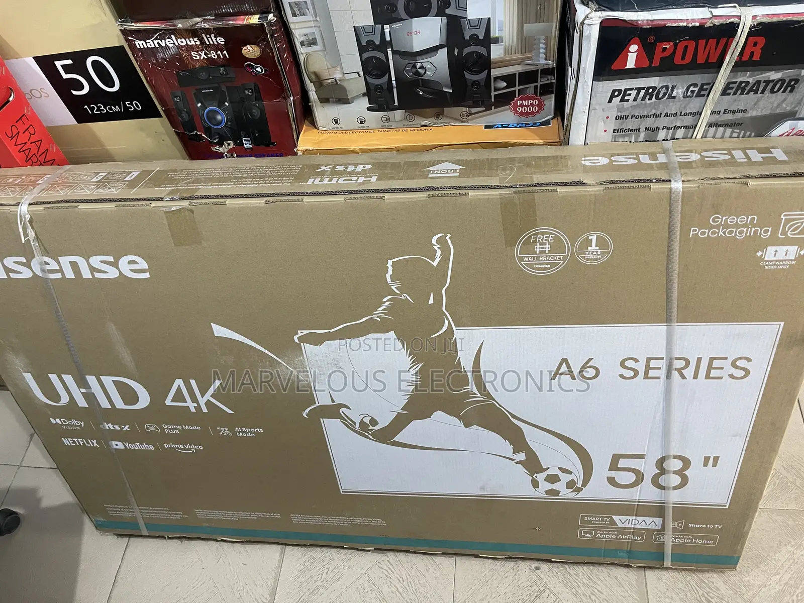 Brand New Super Clear Original 58inch I Mean Original Fullhd