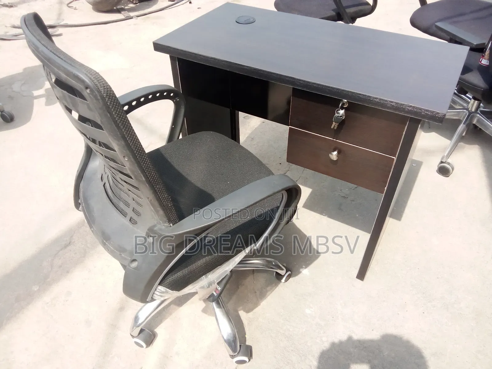 Secretary Chair and 3ft Table