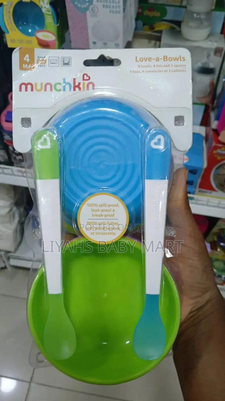 Munchkin Love-a-Bowls Weaning 10 Piece Set