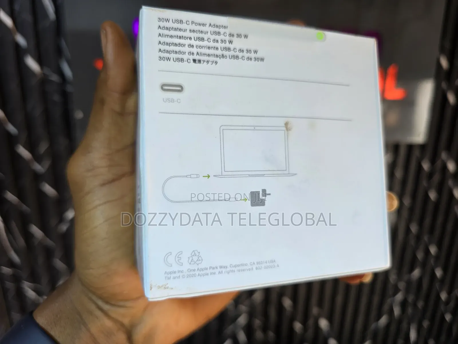 Macbook Apple 30w Usb-C Power Adapter