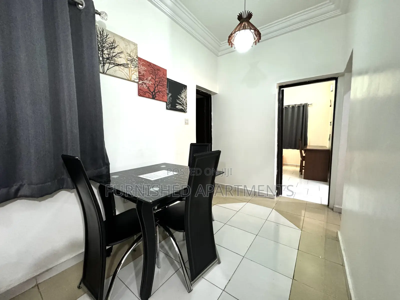 Furnished 1bedroom Flat + Wifi 24hrs Lit at Utako