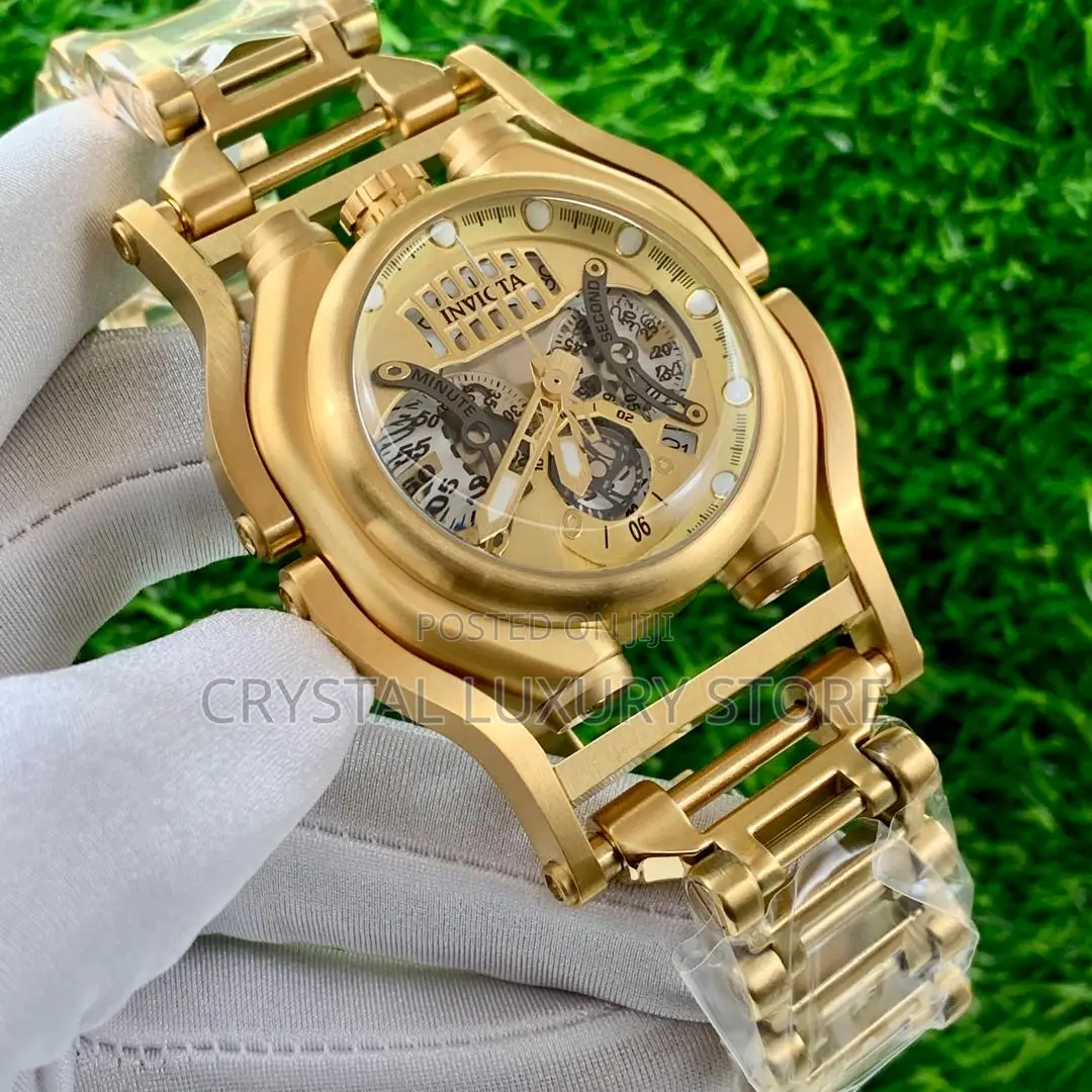 Invicta Quality Luxury Men Chain Wristwatch