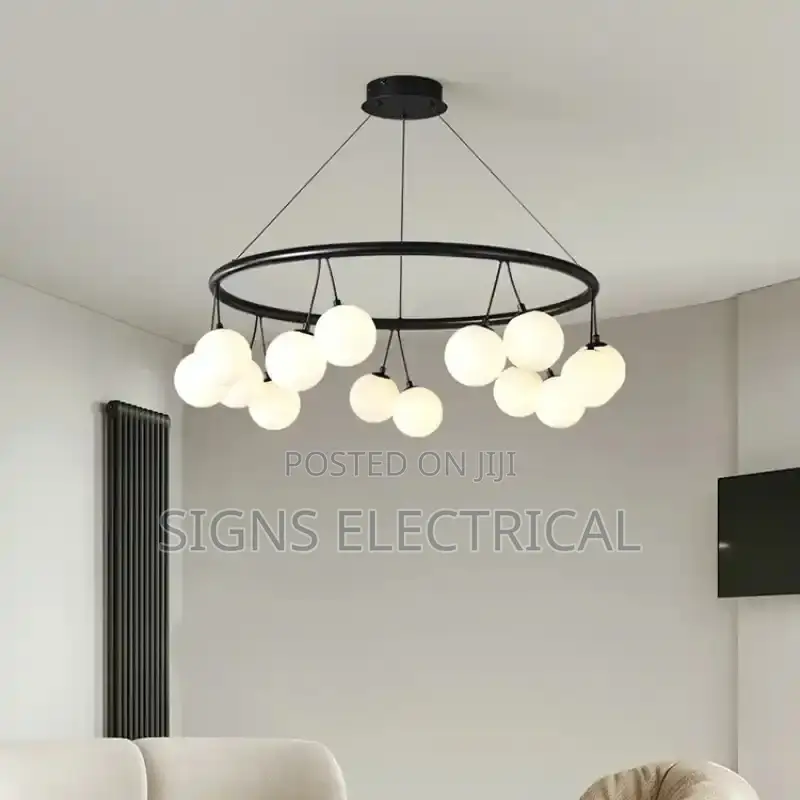 Modern Glass Chandelier