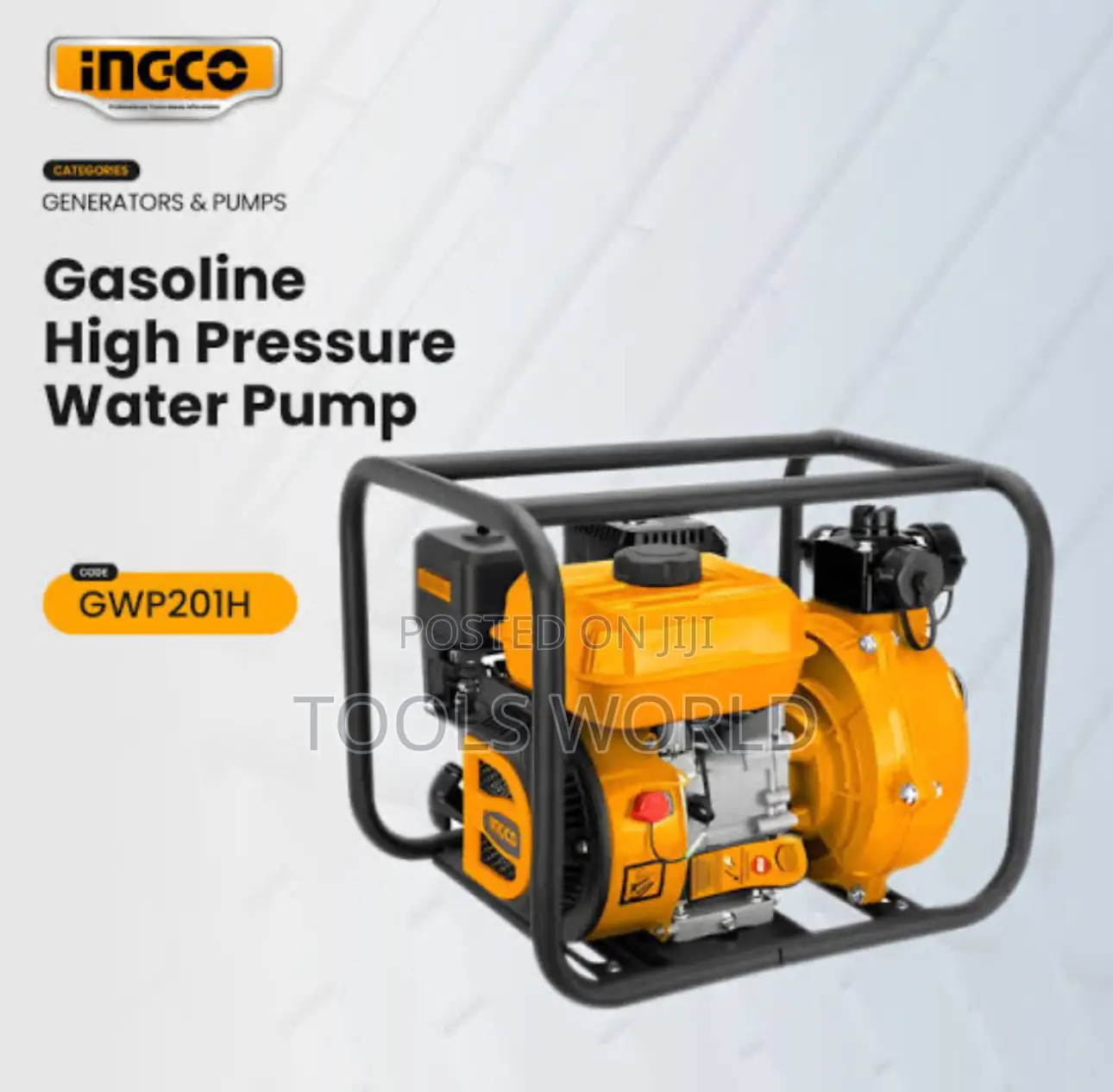 Industrial Gasoline Water Pump 2” 7hp
