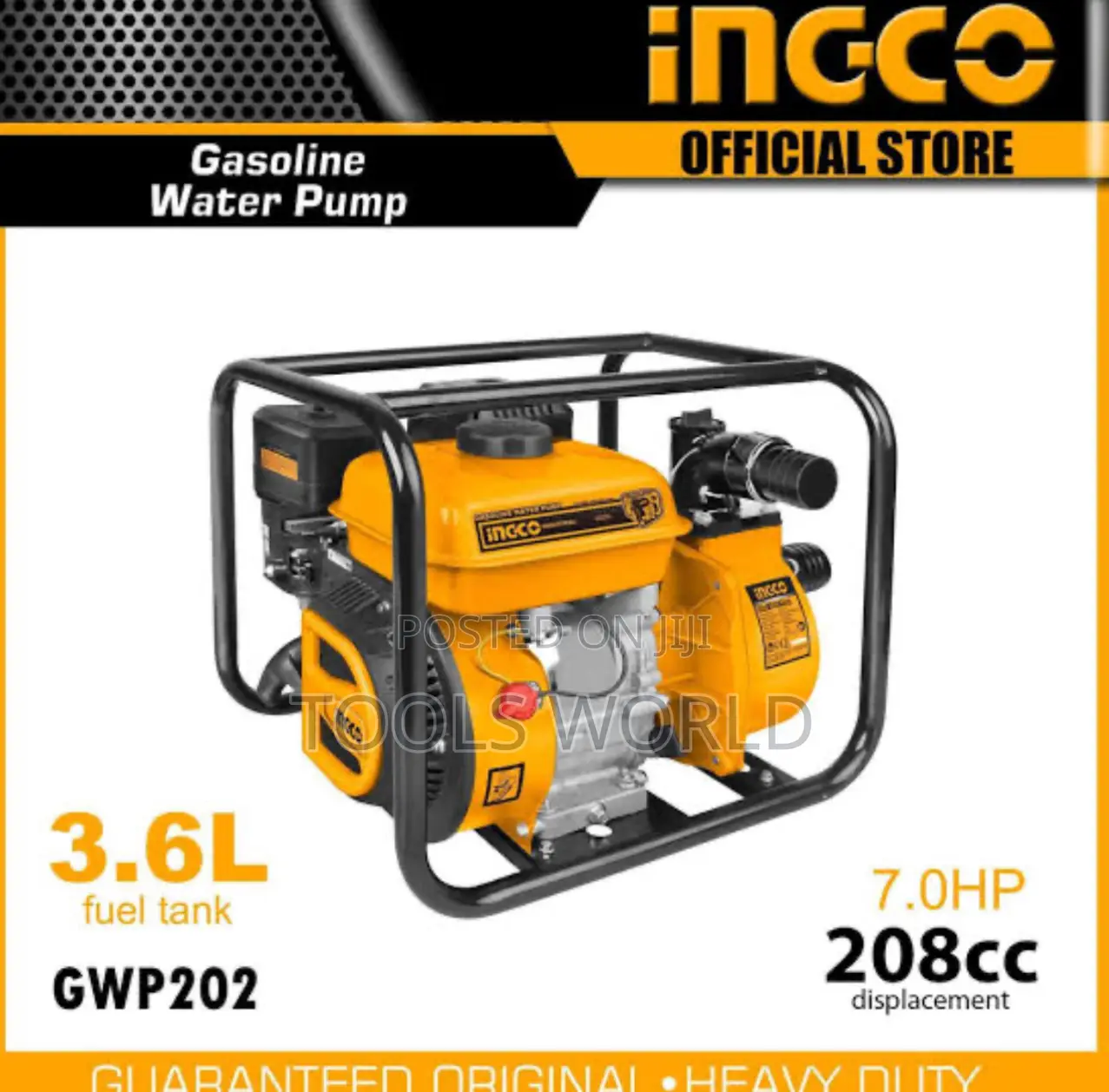 Industrial Gasoline Water Pump 2” 7hp