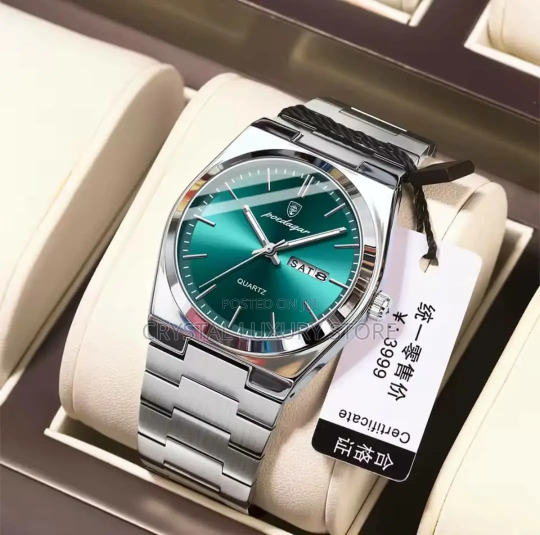 Poedagar Quality Men Chain Strap Wristwatch