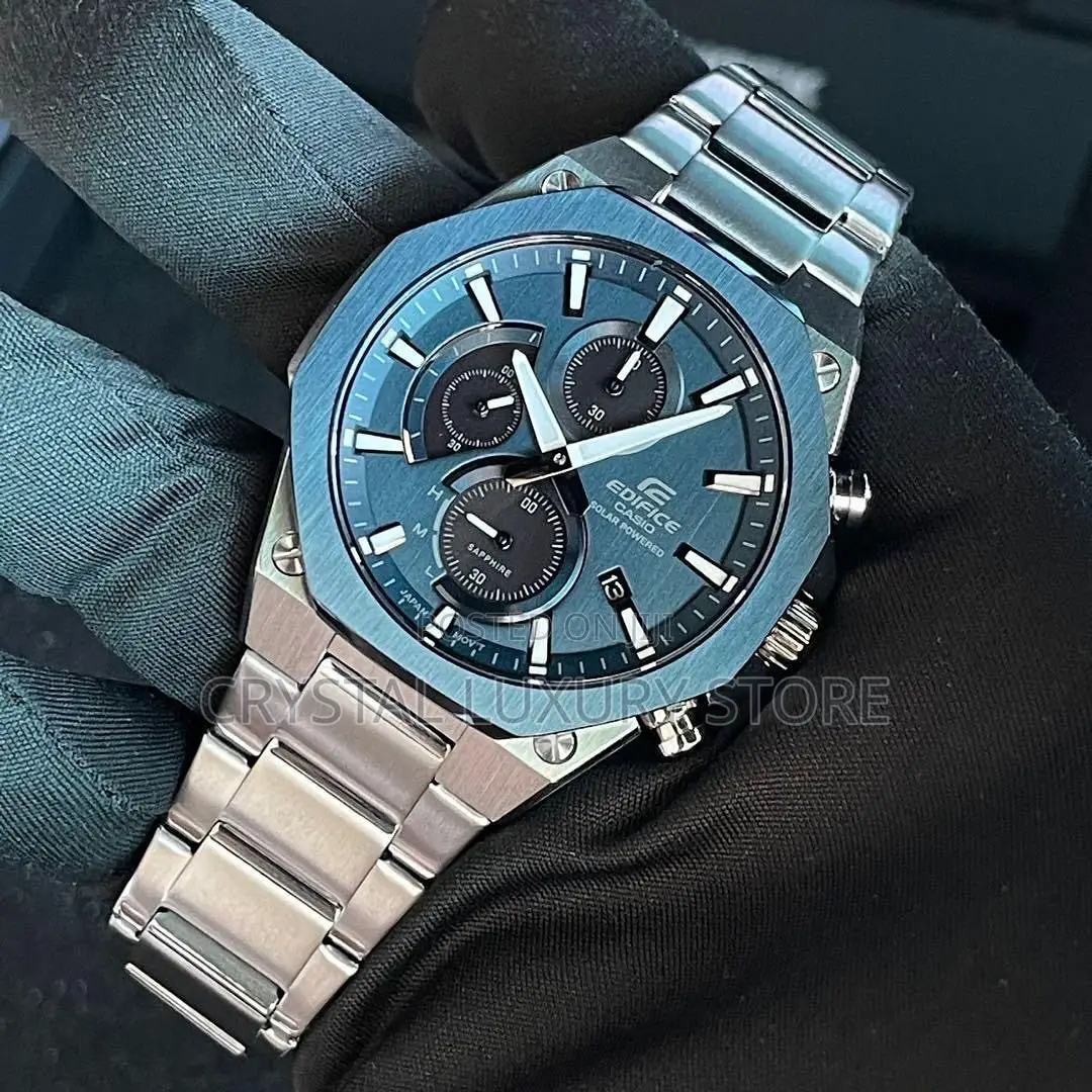 New Authentic Casio Edifice Quality Luxury Men Wristwatch