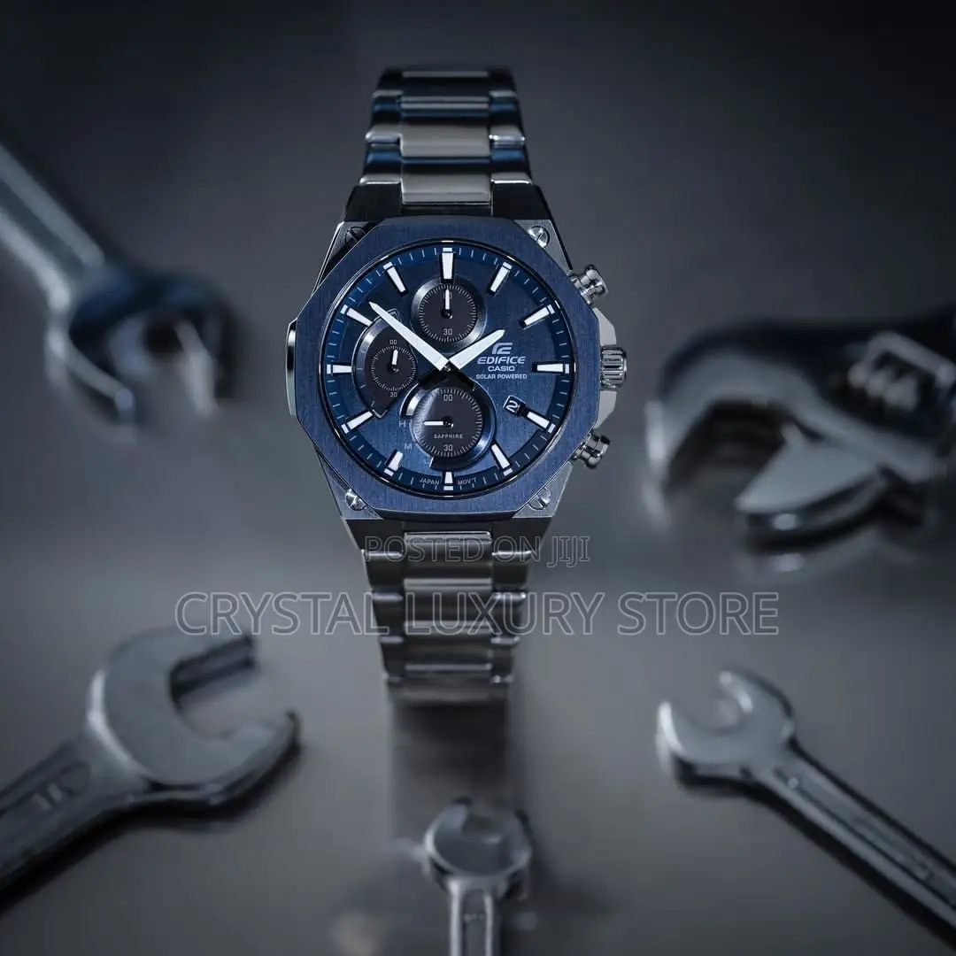 New Authentic Casio Edifice Quality Luxury Men Wristwatch