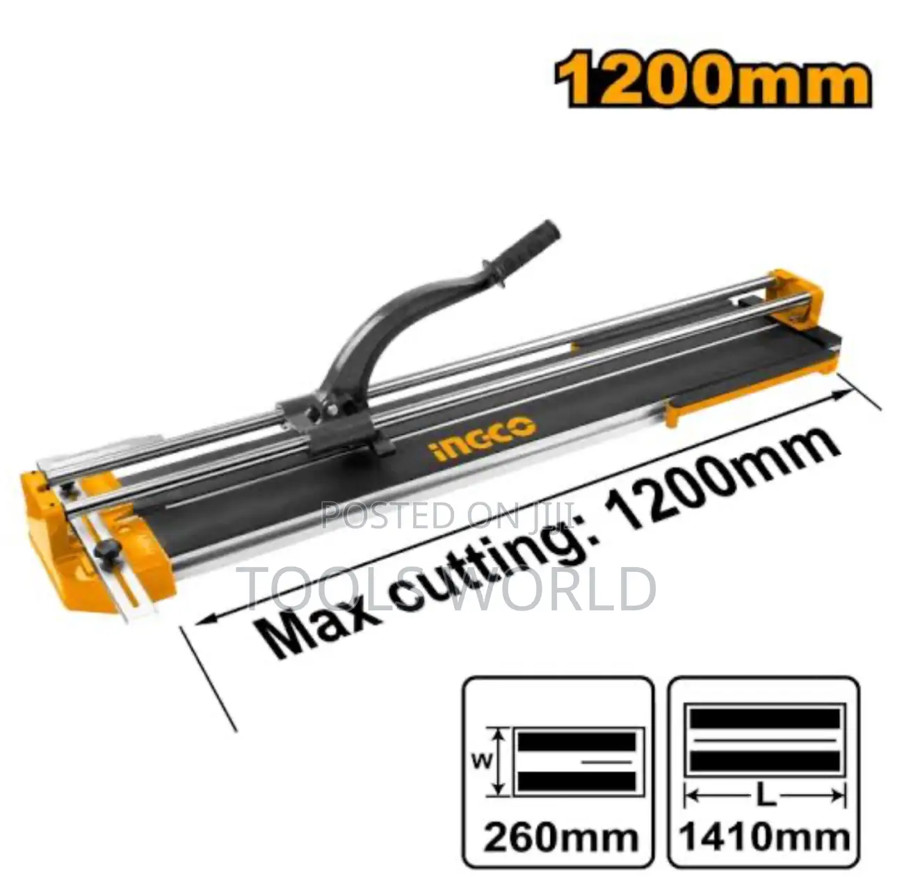 Ingco Heavy Duty Tile Cutter 1200W
