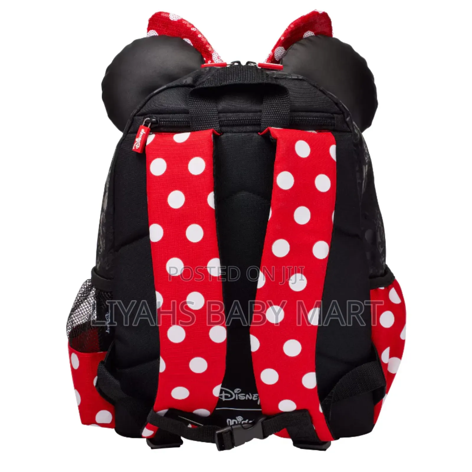 Smiggle Minnie Mouse Junior Character Hoodie Backpack – Red