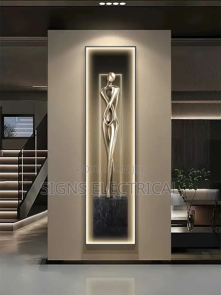 New Modern Abstract Figure Glow Interior Painting